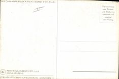 Vintage Postcard Nicolas Rubens