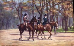 CPA Hippisme Equitation Paris Bois de Boulogne 