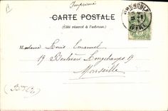 CPA Fantaisie Fleurs Mois Printemps 