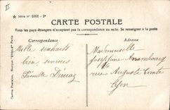 CPA Fantaisie Fleurs Annee 1907 Femme 
