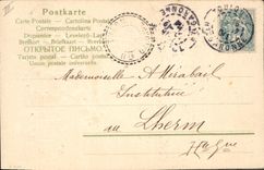 CPA Fantaisie Fleurs Annee 1905 