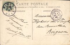 CPA Corrida Course de taureaux Toreador appelant l'attention du taureau avant de la passer a la muletta 