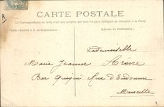 Postal Corrida Curso de toros Arles Corridau del 12 de junio de 1905 después de la estocada