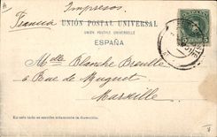 CPA Corrida Course de taureaux Un quite Adornado 