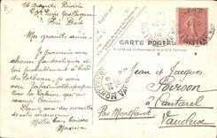 CPA Bateau de Guerre La Pothuau 