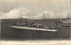 CPA Bateau de Guerre Le Pique Torpilleur de haute mer 