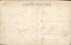 Vintage Postcard Warship Fatherland Armours French 1st rank by heavy sea