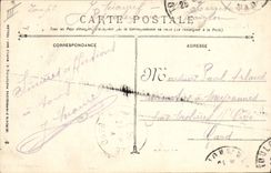 CPA Bateau de Guerre Paris Cuirasse d'escadre 