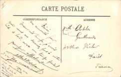 Vintage Postcard Warship armours It fatherland by heavy weather