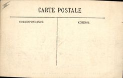 CPA Bateau de Guerre Republique Cuirasse de 1er rang 