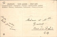 CPA Fantaisie Moulin a vent Bonne annee 