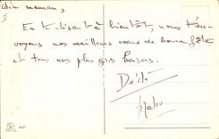 CPA Fantaisie Enfant Bonne fete maman Oiseaux 