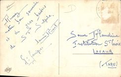 Vintage Postcard Fantasy Child Pastrycook