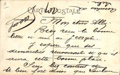 CPA Fantaisie A la mer La trouille 