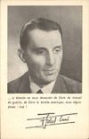 CPA Declaration de Joliot Currie Prix Nobel au Congres Mondial des Partisans de la Paix 