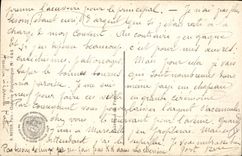 Vintage Postcard Paul Deroulede Knight of Revenge