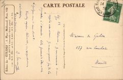 Postal Molière Vagar de las Artes Decorativas París