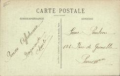 Vintage Postcard Port Marly Castle of Monte Cristo Castle of Yew in which Alexandre Dumas wrote most of his novels