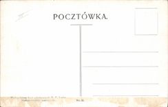 Postal Equitación Hípica Caballo Juliusz Kossak