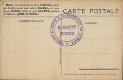 Postal Equitación Hípica Caballo un trabajador consciente