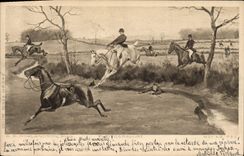 CPA Equitation Hippisme Cheval 