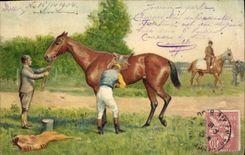 CPA Equitation Hippisme Cheval 