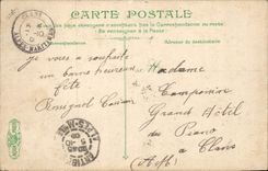 Postal Equitación Hípica Caballo los cursos el hoyo Niños Bebés