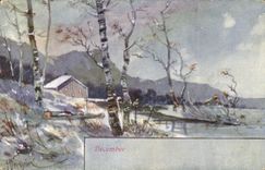 CPA Fantaisie Mois December Decembre 