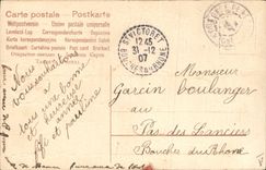 CPA Fantaisie Calendrier 