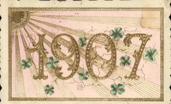 CPA Fantaisie Annee 1907 