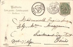 CPA Fantaisie Annee Enfant Trefles Fleurs 