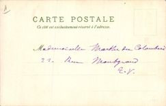 CPA Fantaisie Mois Mars 