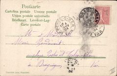 CPA Fantaisie Annee 1904 