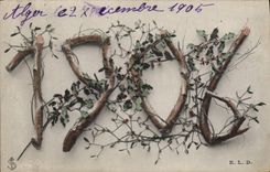 CPA Fantaisie Annee 1906 