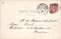 CPA Fantaisie Annee 1904 1905 Labour Charrue 