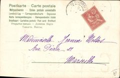 CPA Fantaisie Annee 1903 Anges 