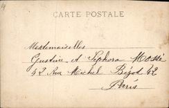 Vintage Postcard Fantasy Year 1904 Woman