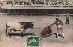 CPA Corrida Course de Taureaux 