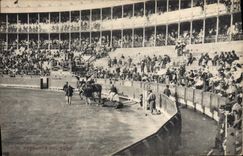 CPA Corrida Course de Taureaux Arrastre del toro 