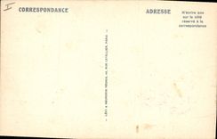 Postal Corrida Corrida de toros una caída del picador el toro invierte al caballo