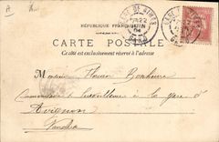 CPA Corrida Course de Taureaux Torero amenant le taureau au picador 