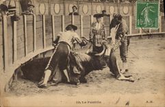CPA Corrida Course de Taureaux La puntilla 