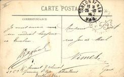 Vintage Postcard Warship Republic Armours 1st rank before the explosion