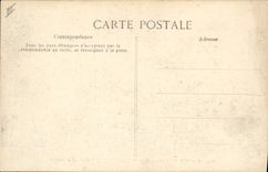 CPA Bateau de Guerre Republique Cuirasse d'escadre 