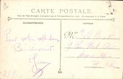 CPA Bateau de Guerre Republique Cuirasse a tourelles 