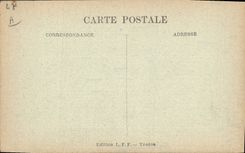 CPA Bateau de Guerre Republique 