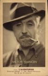 CPM Cinema Victor Francen L'aventurier Demours Pathe 