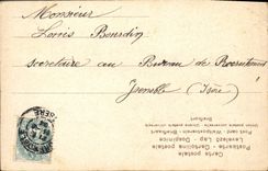 Vintage Postcard Fantasy Flowers Louise Clover