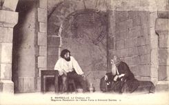 CPA Marseille Le chateau d'If Abbe Faria Edmond Dantes 