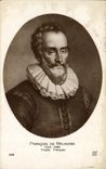 Vintage Postcard François de Malherbe French Poet